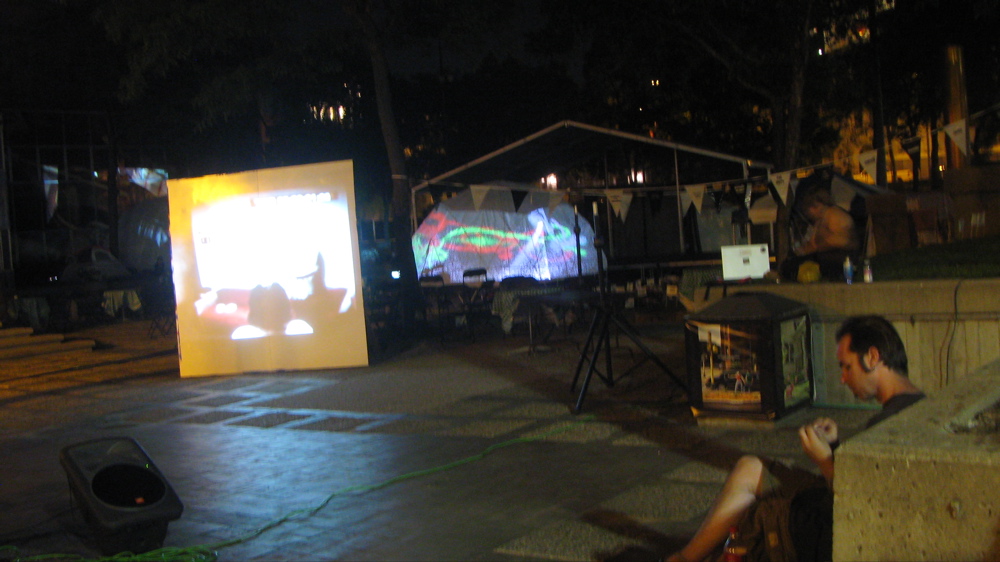 Produced by Chris Strouth. Minneapolis Art on Wheels in background. Peavey Plaza, The UnConvention, Northern Lights.mn