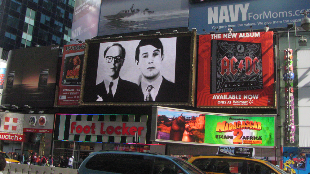 Times Square At 44 1/2 Presented by Creative Time. Photo: Steve Dietz