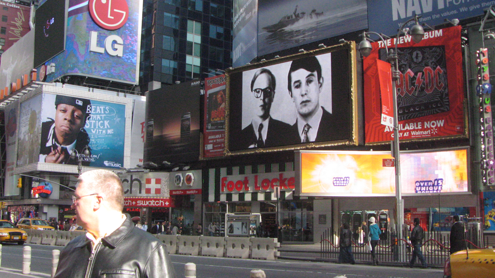 Times Square At 44 1/2 Presented by Creative Time. Photo: Steve Dietz