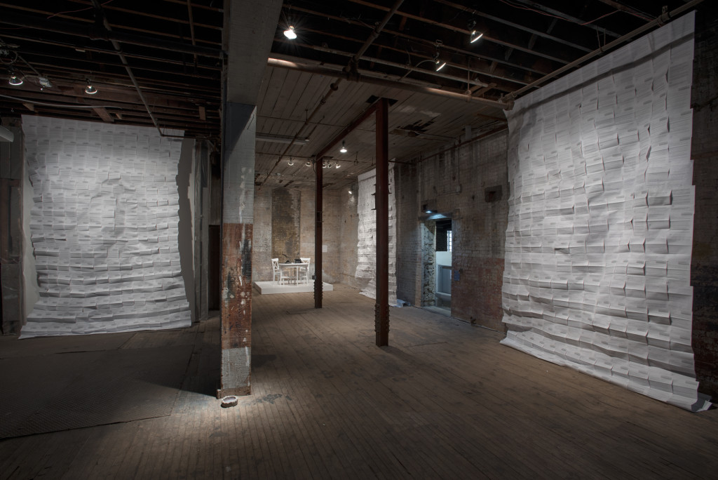 Molly Balcom Raleigh, Personal Statement, AOV6. Installation view, the Soap Factory. Photo: Rik Sferra