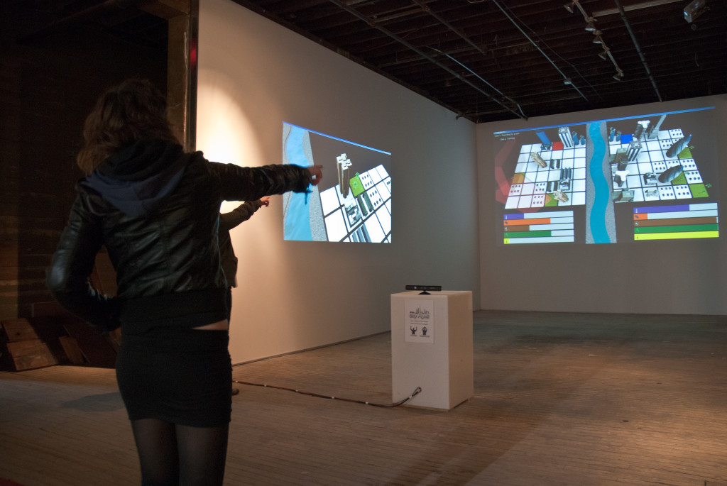 Installation view: The Soap Factory.  Photo credit: Sarah Nienaber.