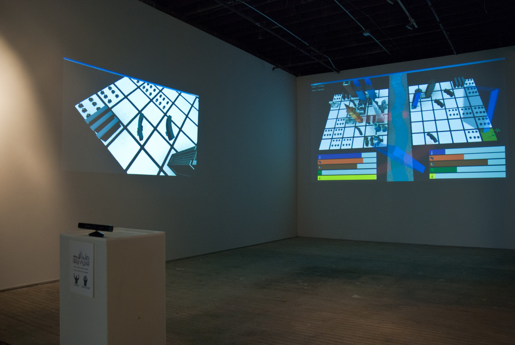 Installation view: The Soap Factory.  Photo credit: Sarah Nienaber.