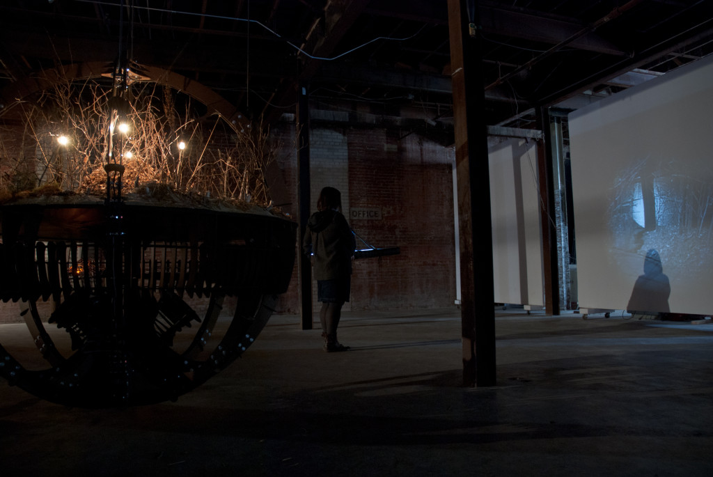 Installation view: The Soap Factory. Photo credit: Sarah Nienaber.