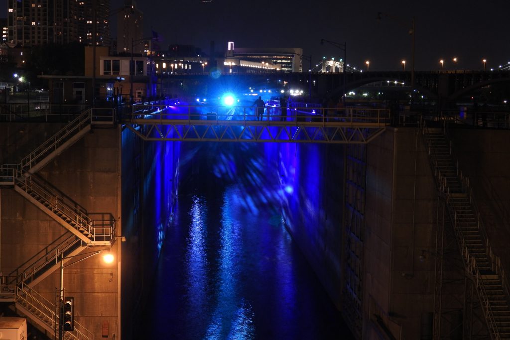 Aaron Dysart, Surface, Illuminate the Lock, September 2017