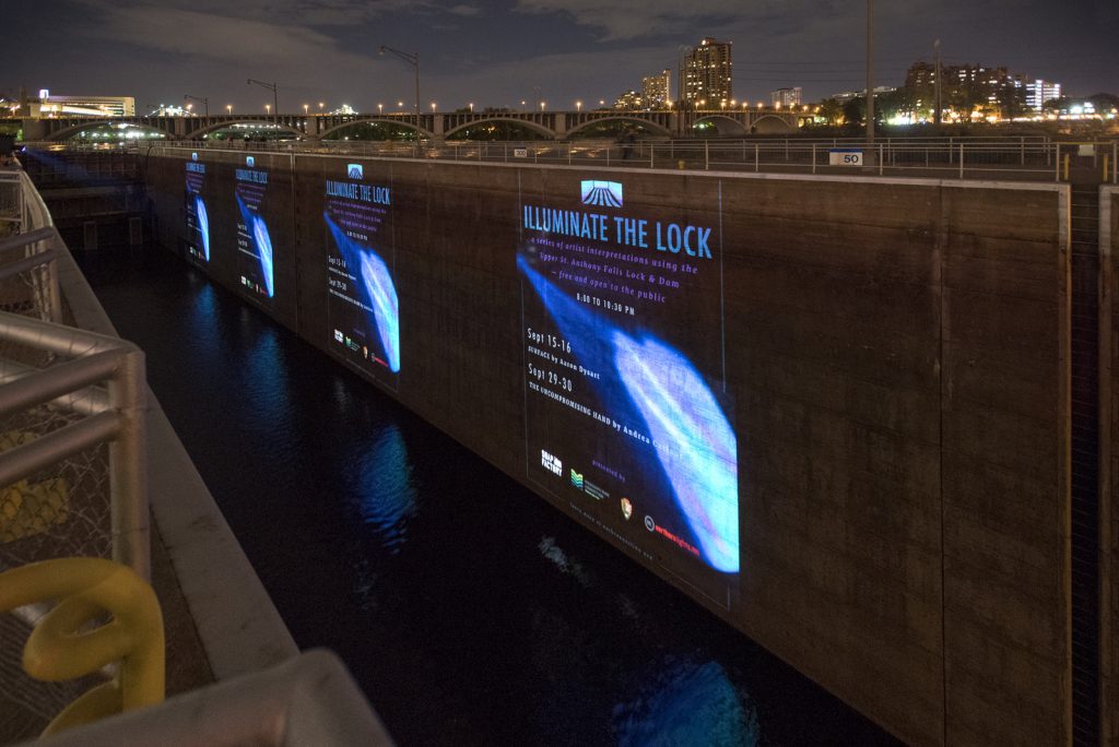 Illuminate the Lock, September 2017. Photo: Rik Sferra