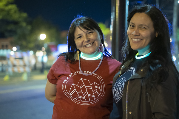 by New Native Theatre at The American Indian Cultural Corridor. Northern Spark 2019. Photo credit: Nehdaness Greene.