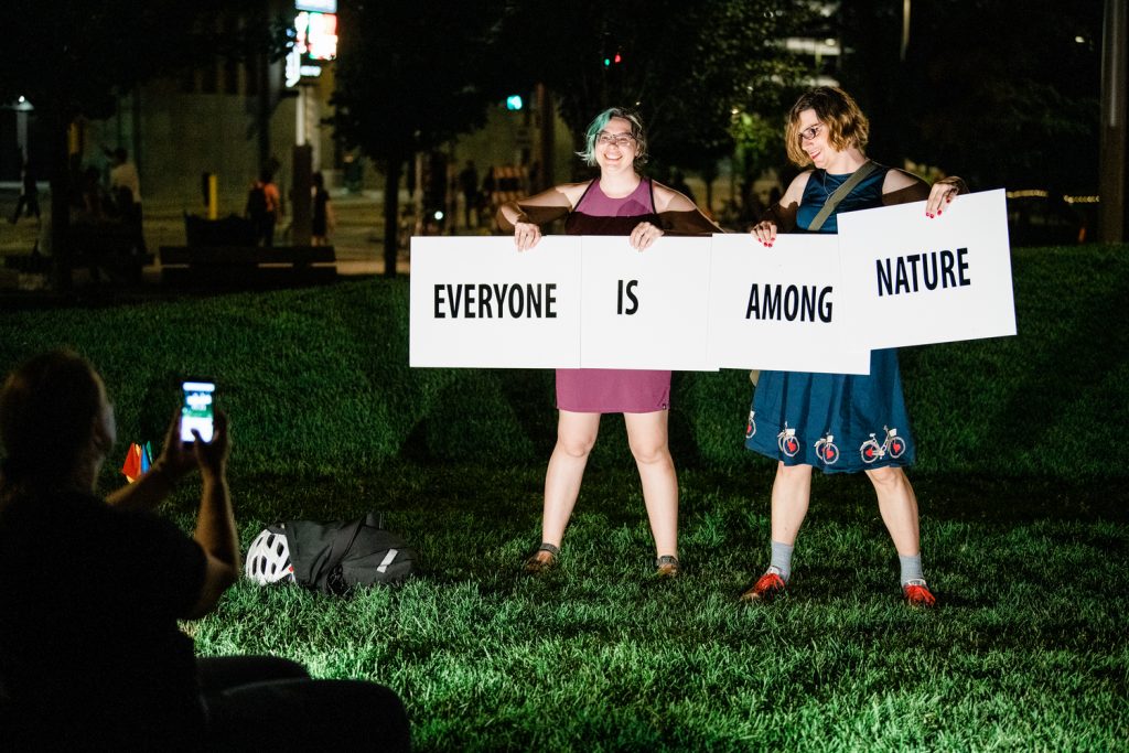 by Kelley Leaf, The Commons, Northern Spark 2019. Photo: Jayme Halbritter.