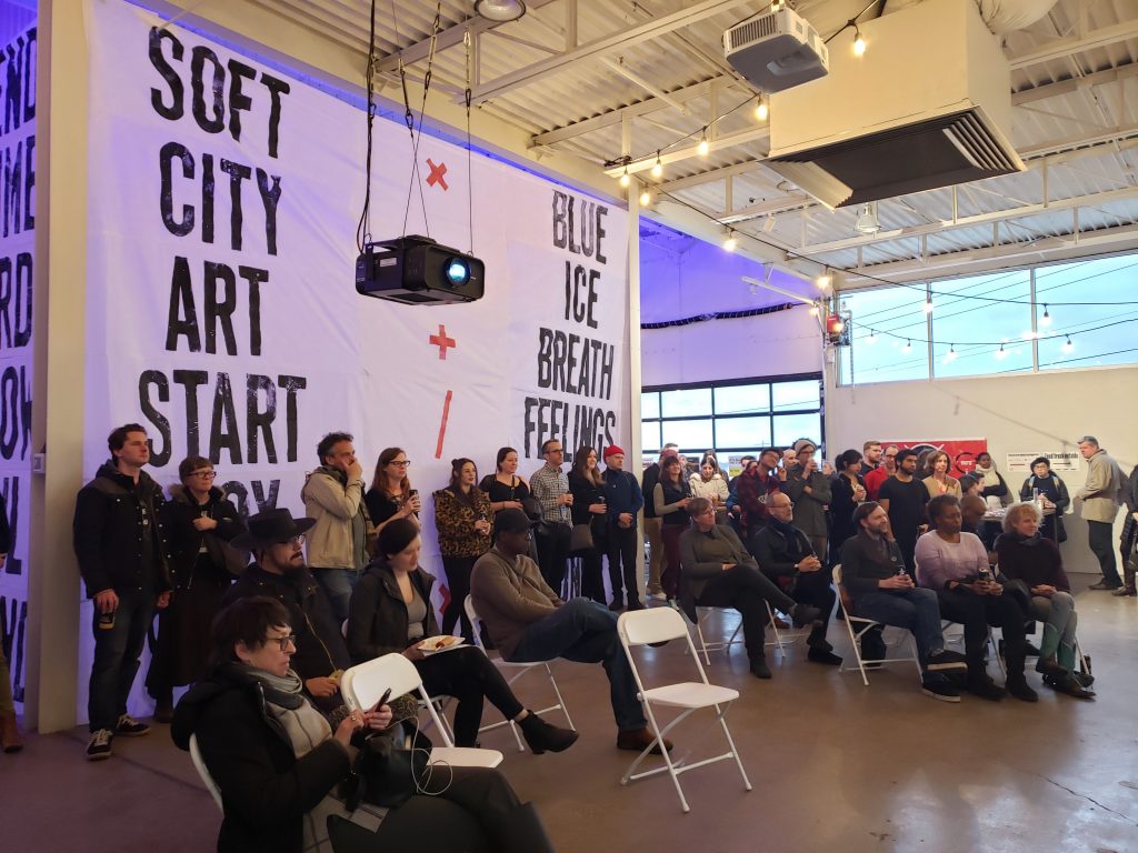 Audience listening at Spring Howl 2019 